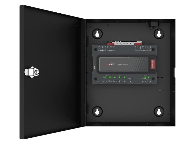 panel kontrol akses lift hikvision untuk sistem elevator access control